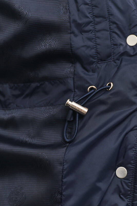 DZSEKI GANT MID LENGTH DOWN JACKET EVENING BLUE