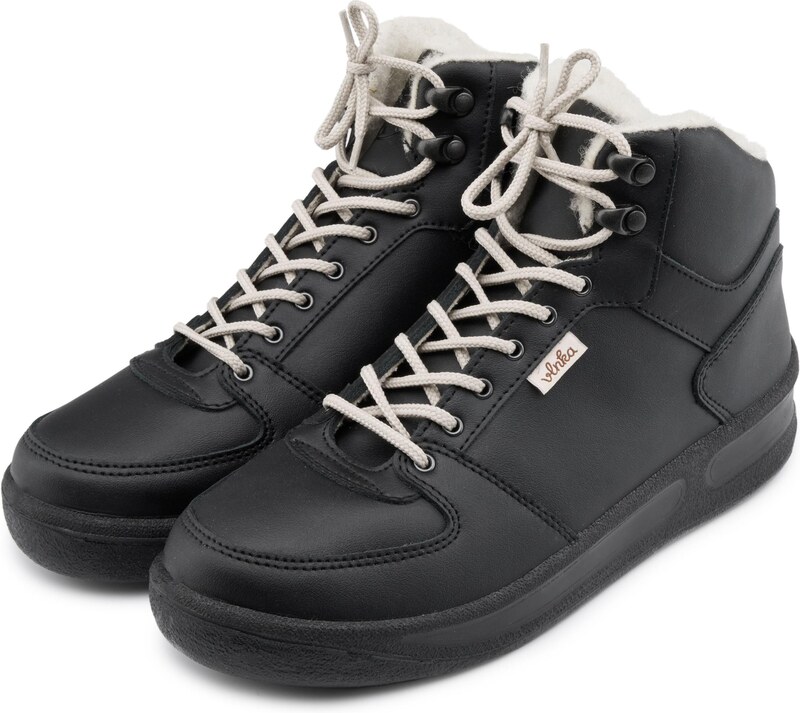 Prestige-Vlnka gyapjú bokacipő, fekete felnőtt cipő