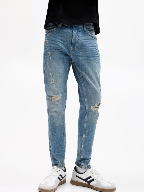 Pull&Bear Farmer kék farmer