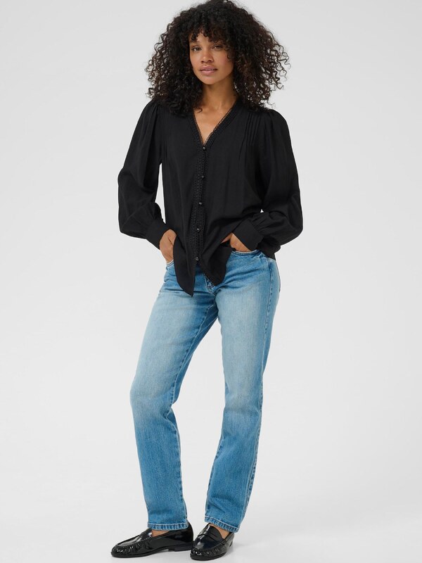 Kaffe Blúz 'Mirabel' fekete