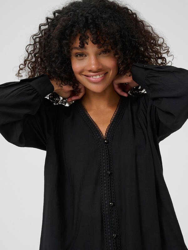 Kaffe Blúz 'Mirabel' fekete