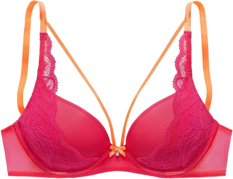 VIVANCE Melltartó narancs / rózsaszín