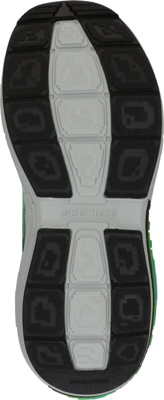 SKECHERS Sportcipő 'MEGA-CRAFT 4K' barna / szürke / zöld / fekete