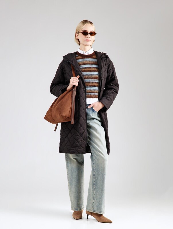 MSCH COPENHAGEN Átmeneti kabátok 'Nichella' fekete