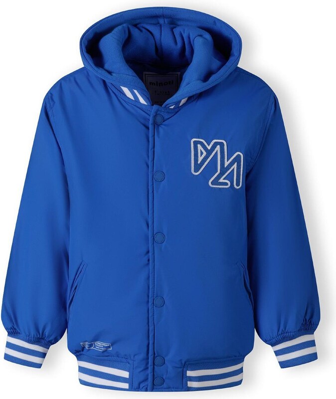 MINOTI Átmeneti dzseki királykék / fehér