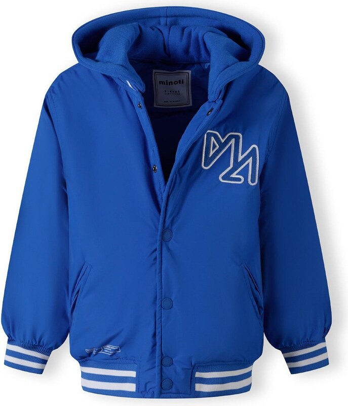MINOTI Átmeneti dzseki királykék / fehér