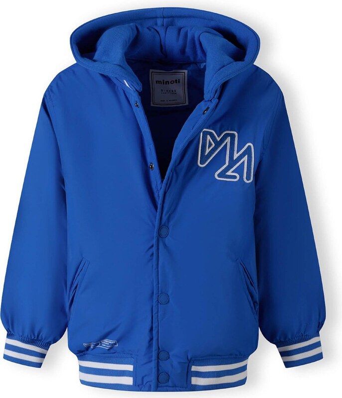 MINOTI Átmeneti dzseki királykék / fehér