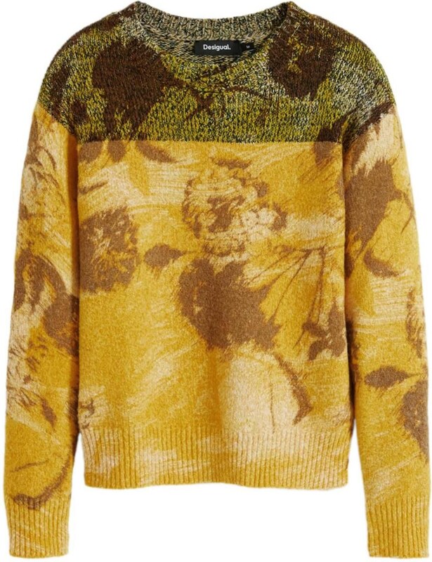 Desigual Pulóver sárga