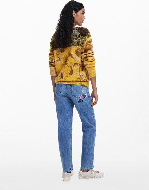 Desigual Pulóver sárga