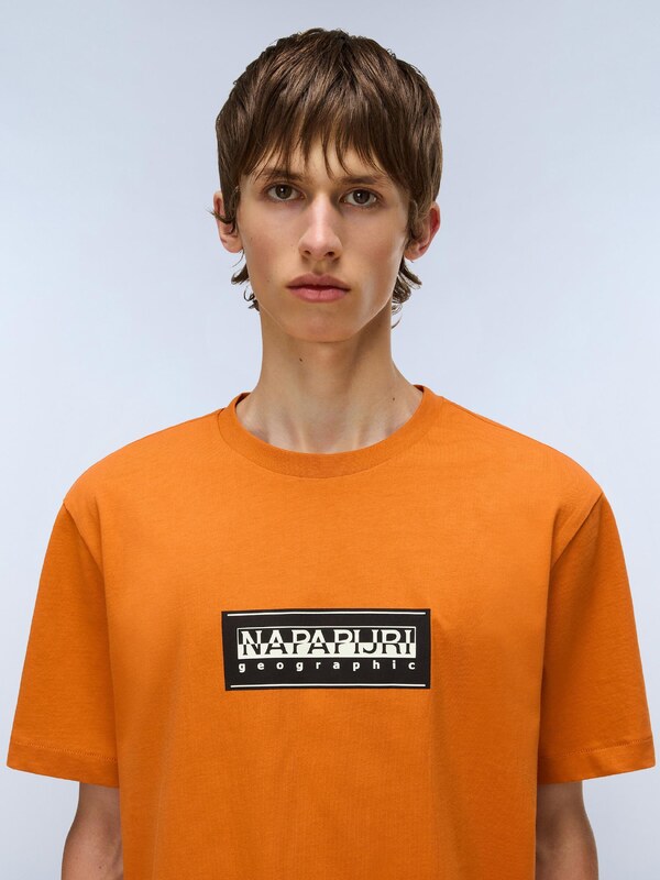 NAPAPIJRI Póló narancs / fekete