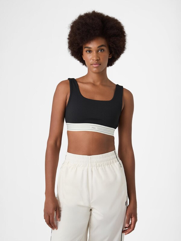 FILA Sport top 'Bellagio' fekete / fehér