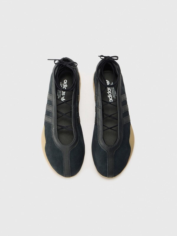 ADIDAS ORIGINALS Bokaszíj balerina 'TAEKWONDO MEI' fekete