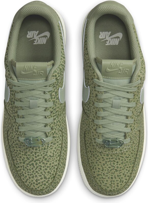 Nike Air Force 1 '07 Premium "Safari Oil Green" Wmns - Nők - Tornacipő Nike - Zöld - FV6519-200