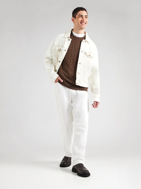 Only & Sons Pulóver 'LOUI' csokoládé