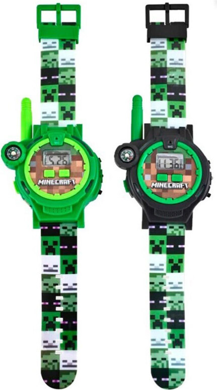 Minecraft Pixel Walkie Talkie és karóra szett