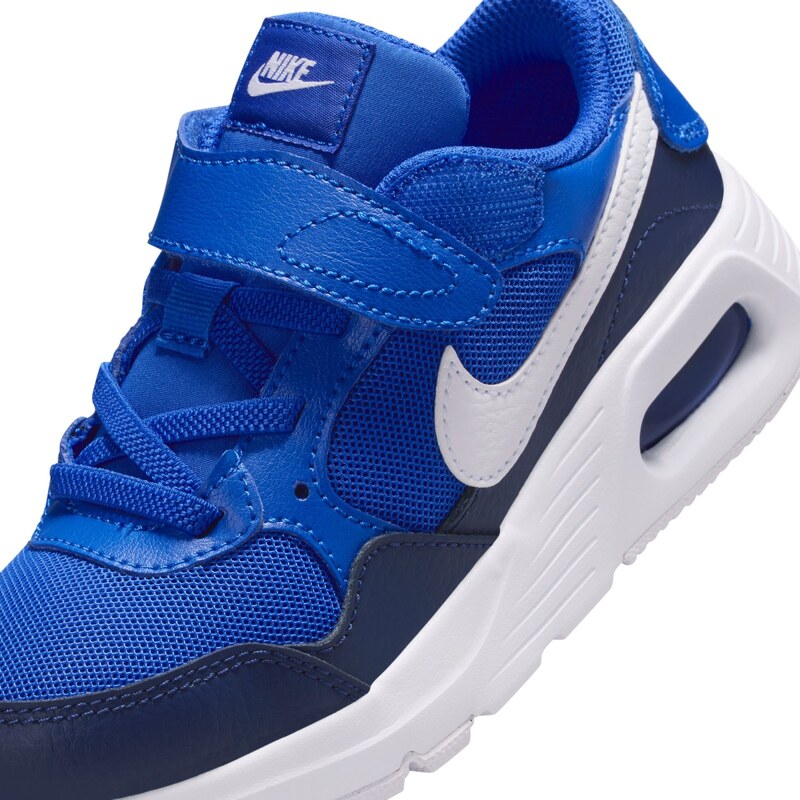Nike Air Max SC Little Kids Shoes HYPER ROYAL/WHITE-MIDNIGHT NAV 402