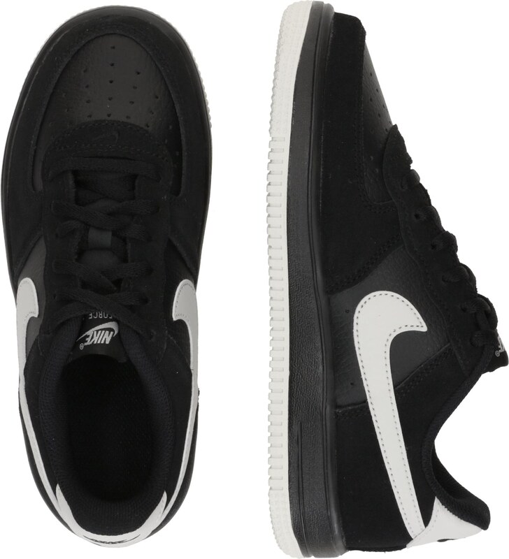 Nike Sportswear Sportcipő 'FORCE 1 LV8 2' fekete / fehér