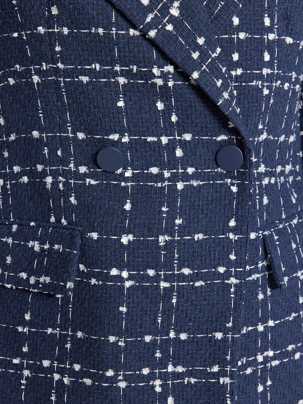 Trendyol Blézer indigó / fehér