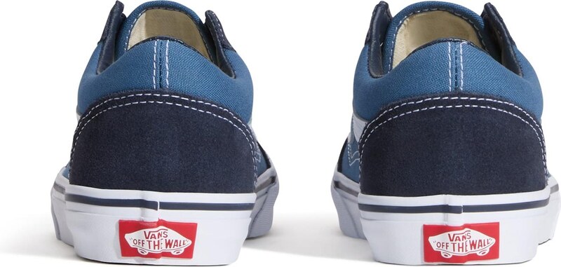 VANS Sportcipő 'Old Skool' tengerészkék / kék farmer / fehér