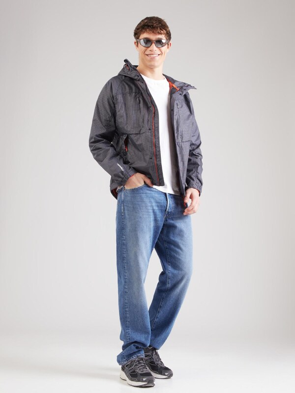 NAPAPIJRI Átmeneti dzseki 'A-Makay' tengerészkék / fehér