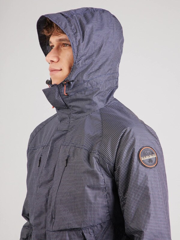 NAPAPIJRI Átmeneti dzseki 'A-Makay' tengerészkék / fehér