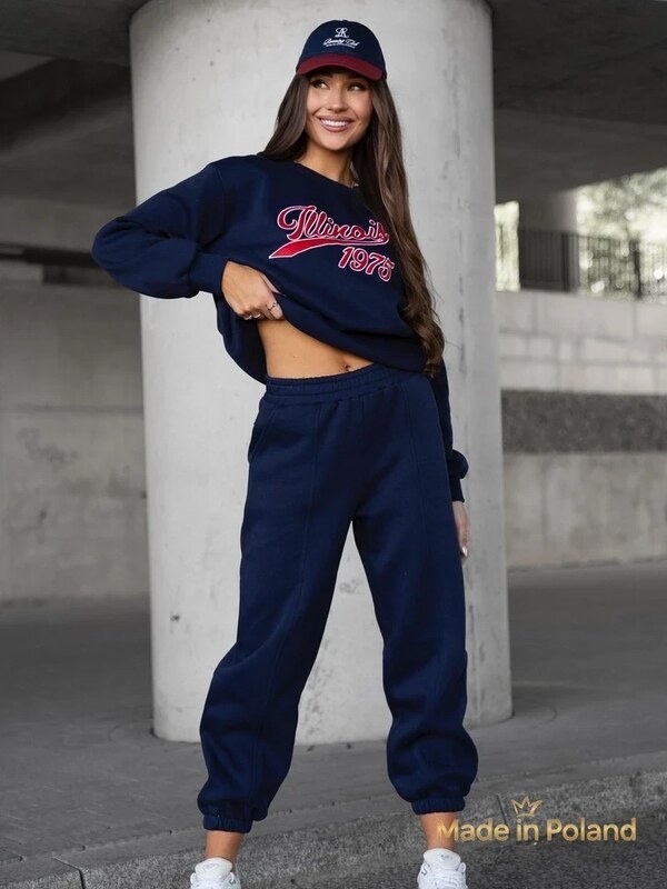 Resti Cotton Women's Tracksuit Set Win 1975