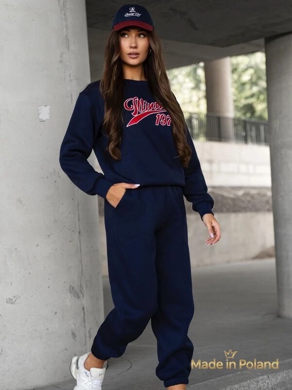 Resti Cotton Women's Tracksuit Set Win 1975