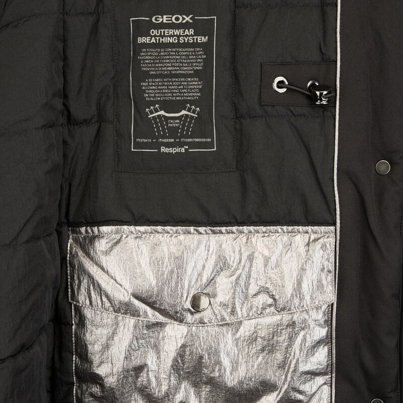 Geox Spherica női fekete parka