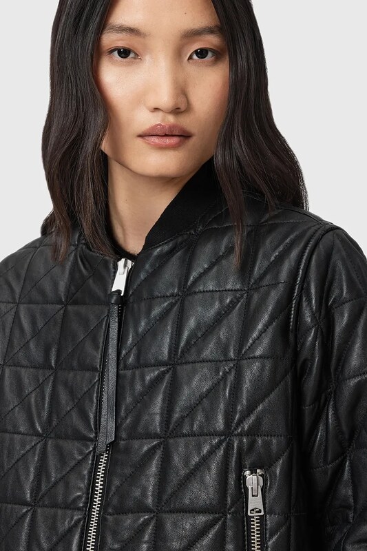 AllSaints bőr bomberdzseki CARLY