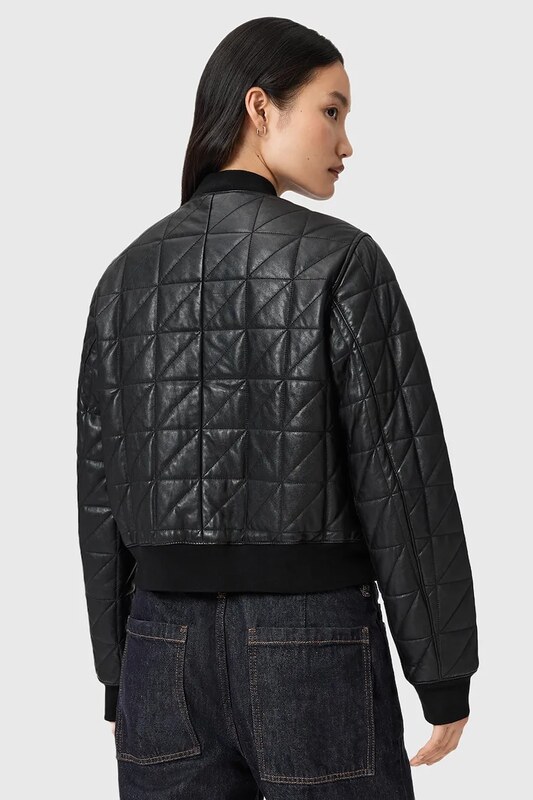 AllSaints bőr bomberdzseki CARLY