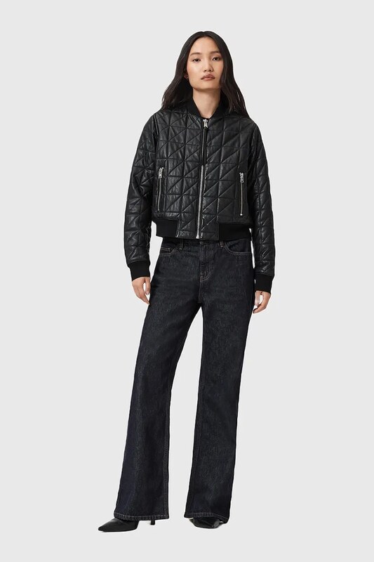 AllSaints bőr bomberdzseki CARLY