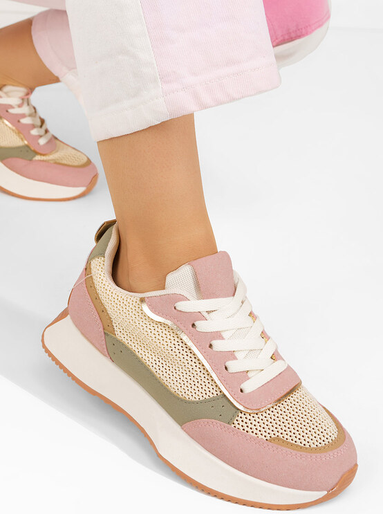 Zapatos Stephane rózsaszín női tornacipő