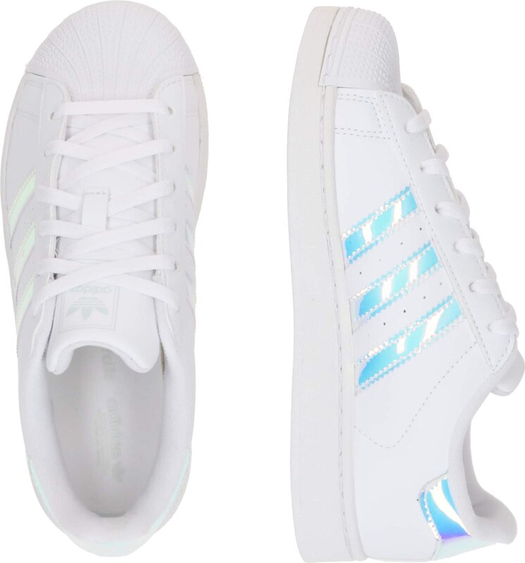ADIDAS ORIGINALS Sportcipő 'Superstark II C' ezüst / fehér