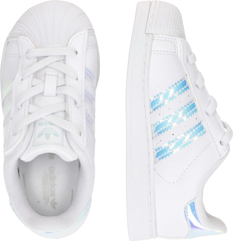 ADIDAS ORIGINALS Sportcipő 'SUPERSTAR II' levendula / fehér