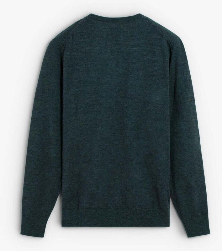 Scalpers Pulóver 'Classic' sötétzöld