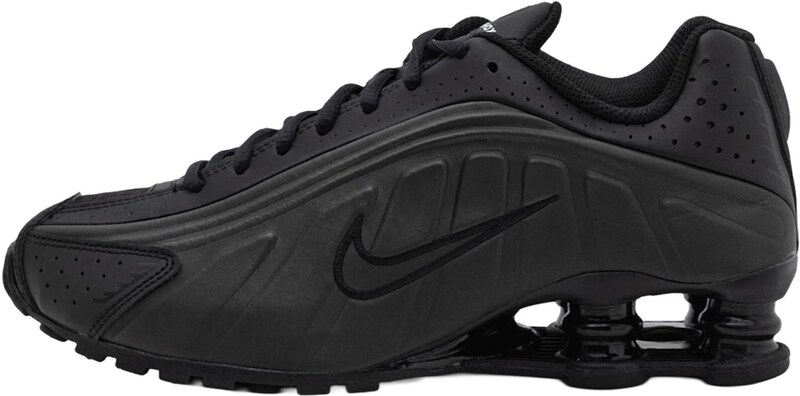 Nike Sportswear Sportcipő 'Shox R4' fekete