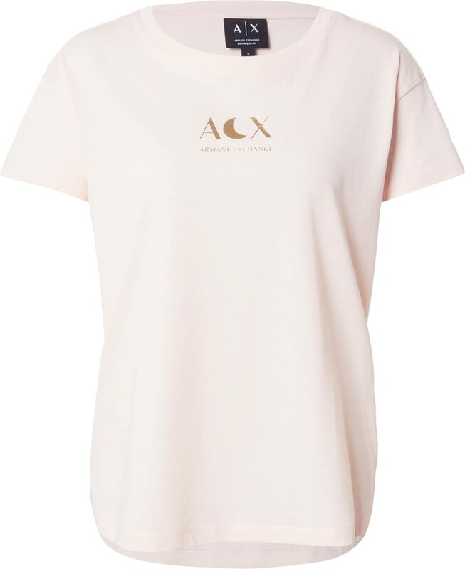 ARMANI EXCHANGE Póló méz / rózsa