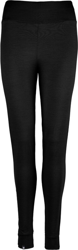 Vlnka Woolee női leggings merinói gyapjúból, fekete ruházat