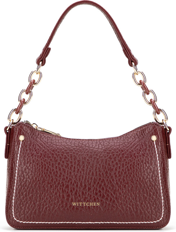 Wittchen Kis műbőr női táska bordó