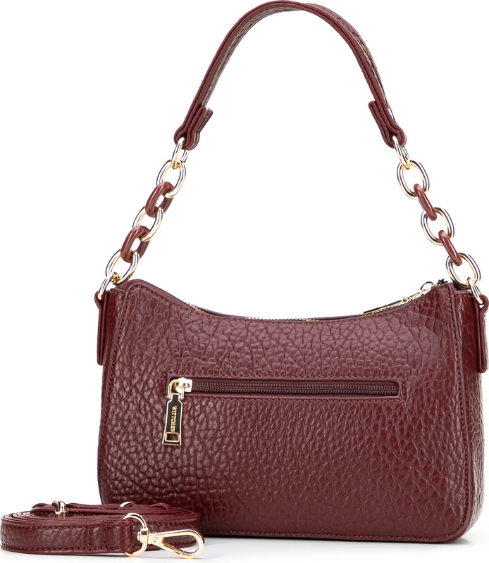 Wittchen Kis műbőr női táska bordó