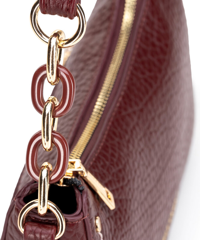 Wittchen Kis műbőr női táska bordó