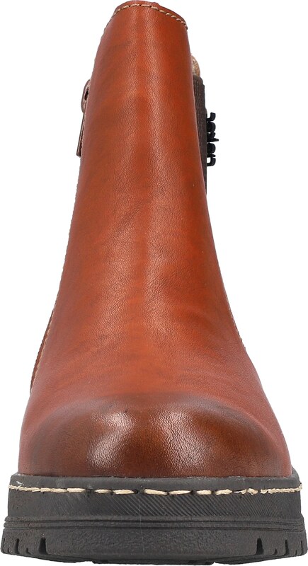 Rieker Chelsea csizmák rozsdabarna
