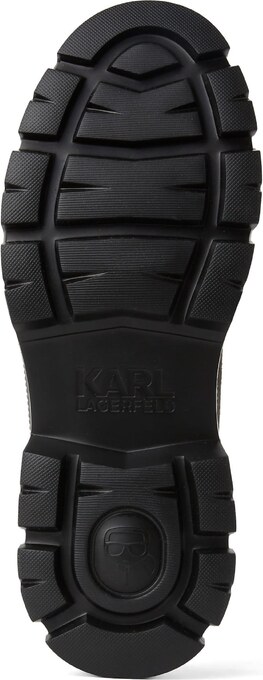 Karl Lagerfeld Fűzős cipő khaki / fekete