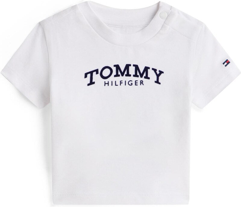 TOMMY HILFIGER Póló tengerészkék / fehér