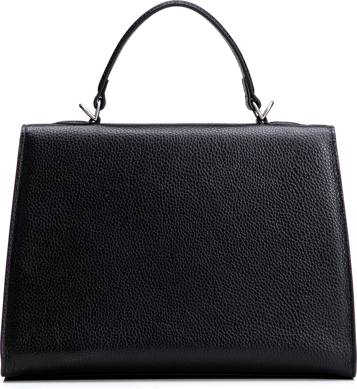 Wittchen Bőr női táska díszes csattal fekete