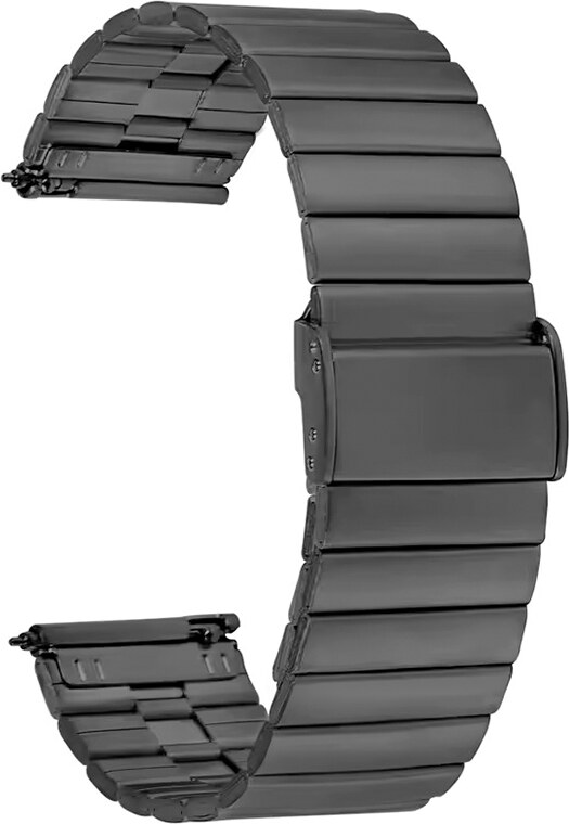 Madvell Fém szíj lamellás lánc fekete 22mm