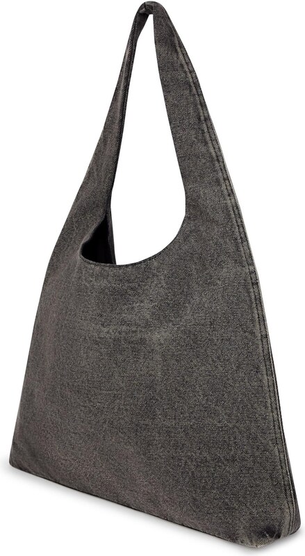 KARL LAGERFELD JEANS Shopper táska fekete farmer