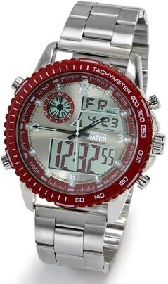 Karóra + 2 cserélhető óraszíj Atlas For Men Szürke