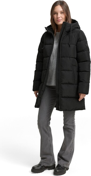 TOM TAILOR Télikabátok fekete