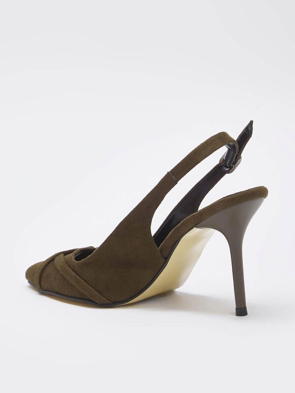 Trendyol Sling körömcipők olíva